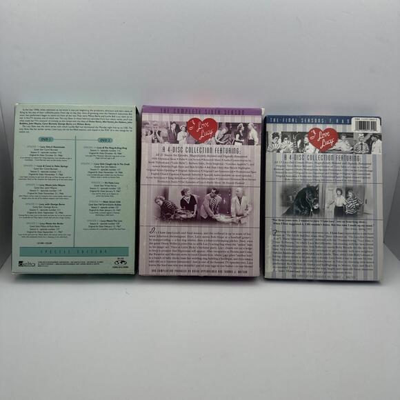I Love Lucy Lot Sixth Season / Lucy-Desi / Lost Episodes DVD Collections - Picture 5 of 9